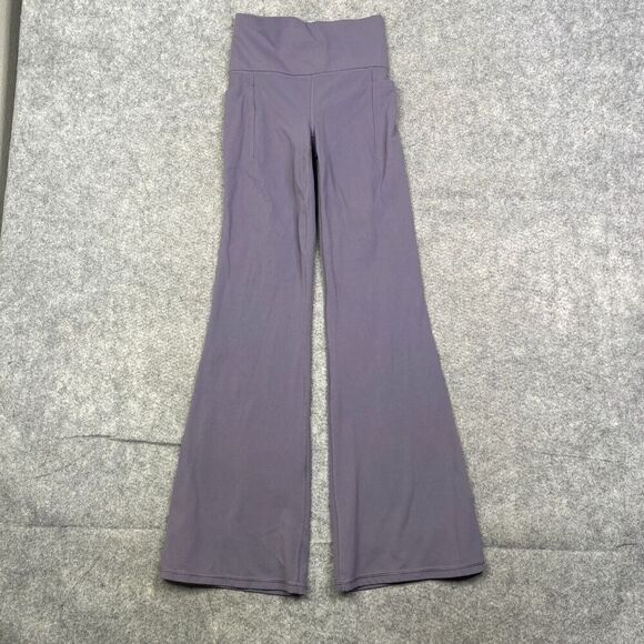 Athleta XS Salutation Stash Flare Pant Dusk Violet  #465607 - Picture 1 of 13